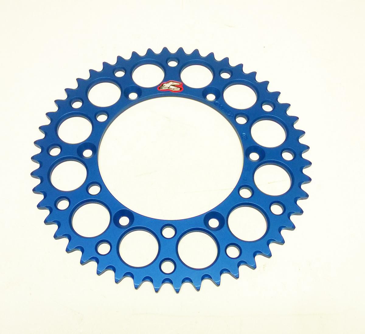 REAR SPROCKET ALLOY RENTHAL, ULTRALITE 150U-520-48GBBU BLUE, 150U-520-48GBBU - Image 2