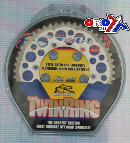 REAR SPROCKET TWINRING YAM, RENTHAL 1500-520-52GPSI JTR251, 1500-520-52GPSI