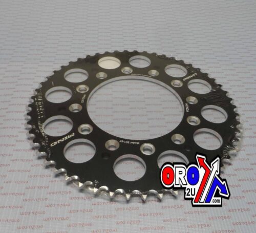 MINO REAR SPROCKET ALLOY 301/210 BK, DOUBLE DRILLED JTR301, JTR210