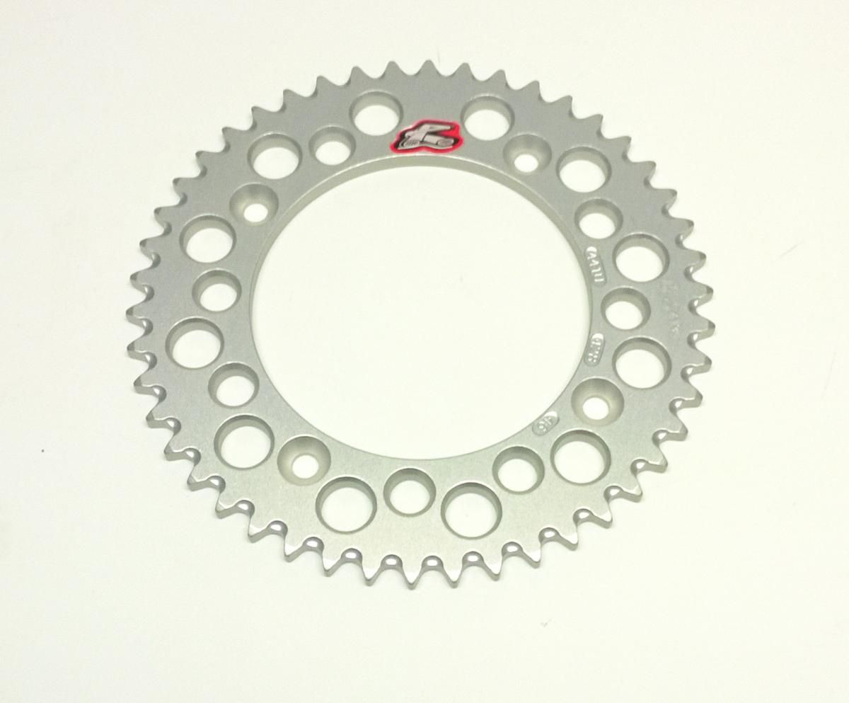REAR SPROCKET ALLOY RENTHAL, ULTRALITE 441U-428-46GPSI SILVER - Image 3