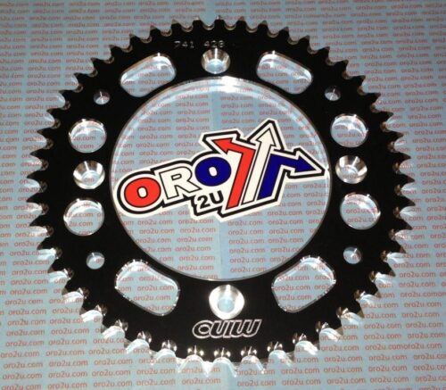 MINO REAR SPROCKET ALLOY BLK441, 25-741-48 BLK ALU KTM 85SX, 105SX, 85XC, 105XC