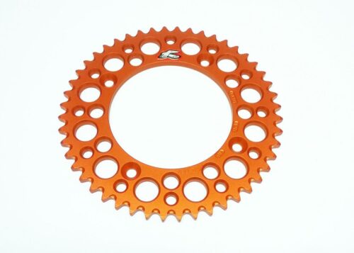 REAR SPROCKET ALLOY RENTHAL ORANGE, ULTRALITE 441U-428-48GPOR ORANGE