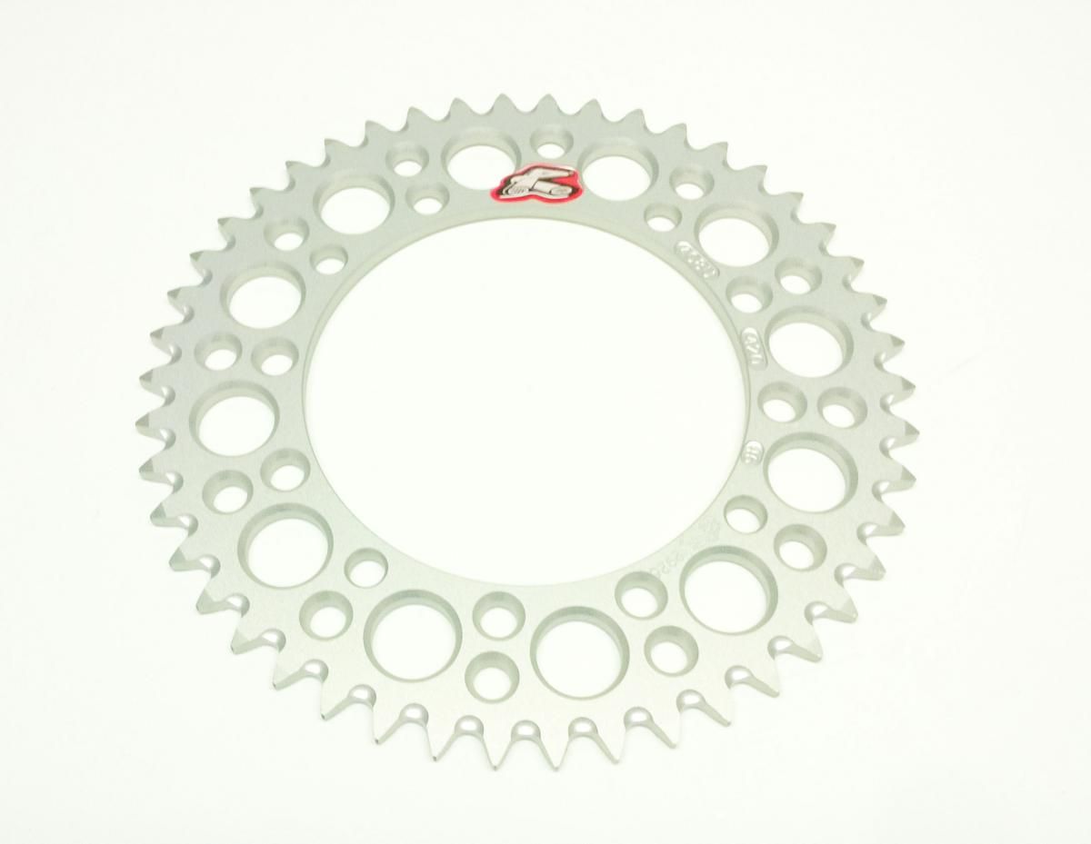 REAR SPROCKET ALLOY RENTHAL, ULTRALITE 408U-420-46GESI SILVER - Image 4