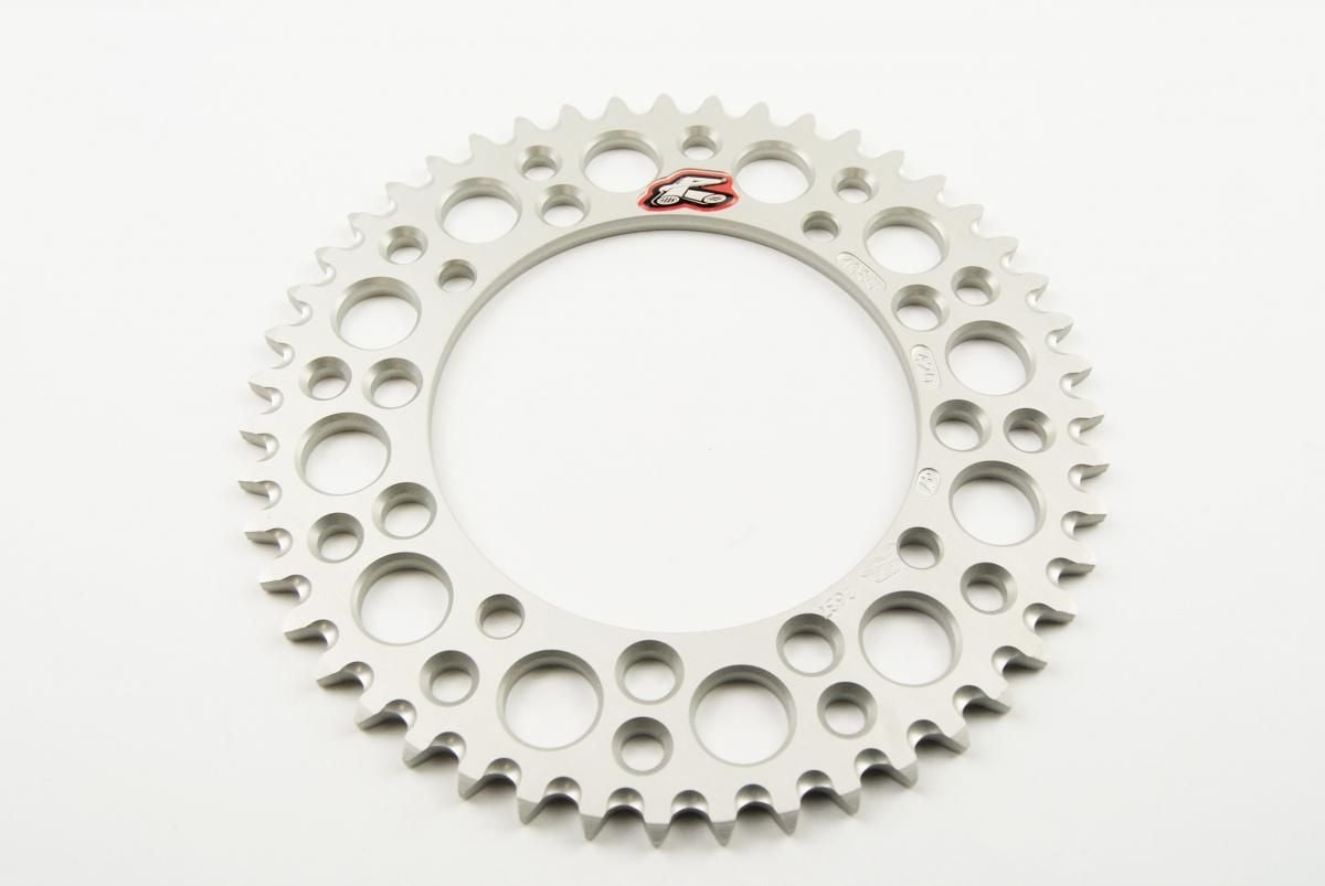 REAR SPROCKET ALLOY RENTHAL, ULTRALITE 408U-420-47GESI SILVER