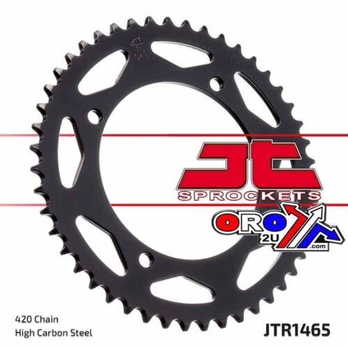 REAR SPROCKET STEEL JTR1465.47 BLACK