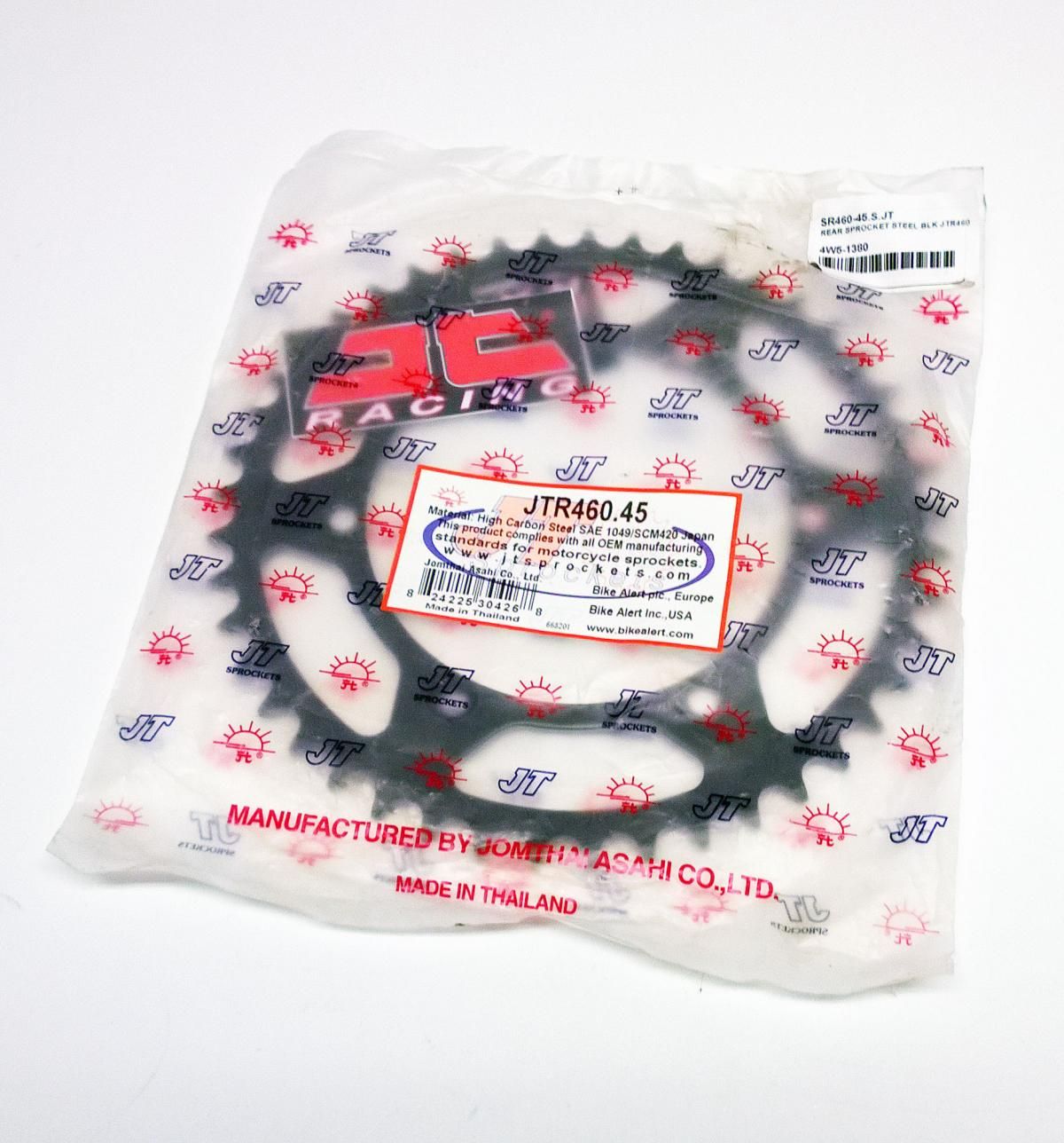 REAR SPROCKET STEEL BLK JTR460 JTR460.45