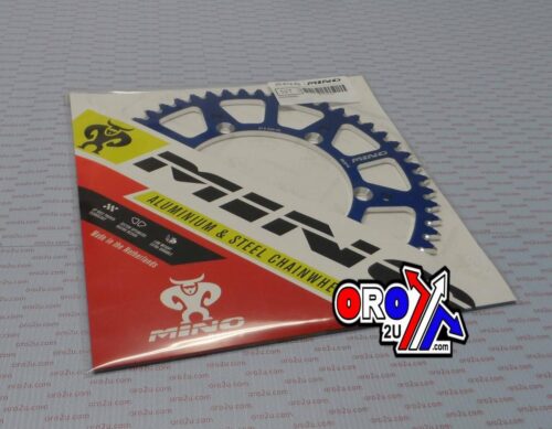 MINO REAR SPROCKET ALLOY BLUE, JTR460 25-612-52