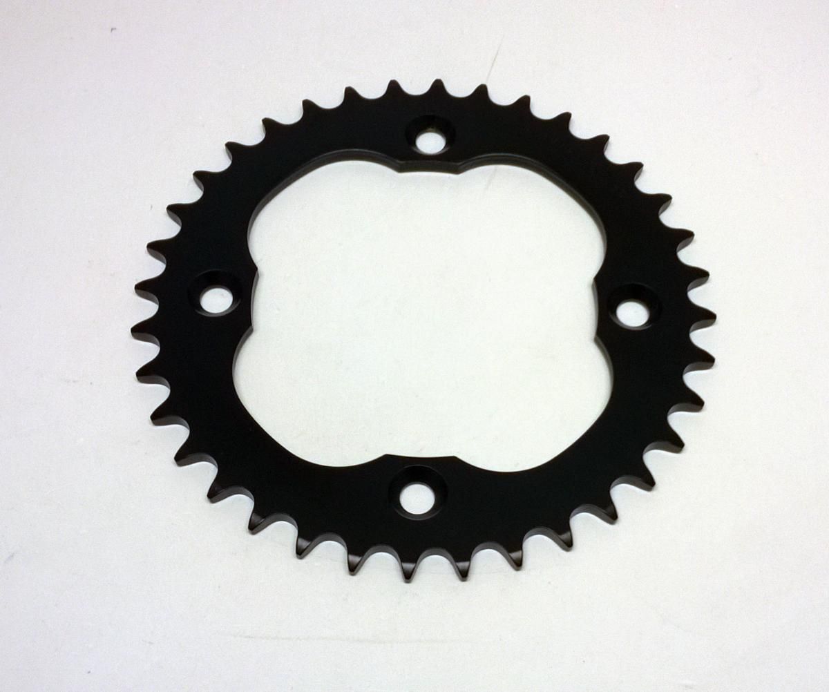REAR SPROCKET STEEL JTR1760.36, BLACK, SR1760-36 - Image 3