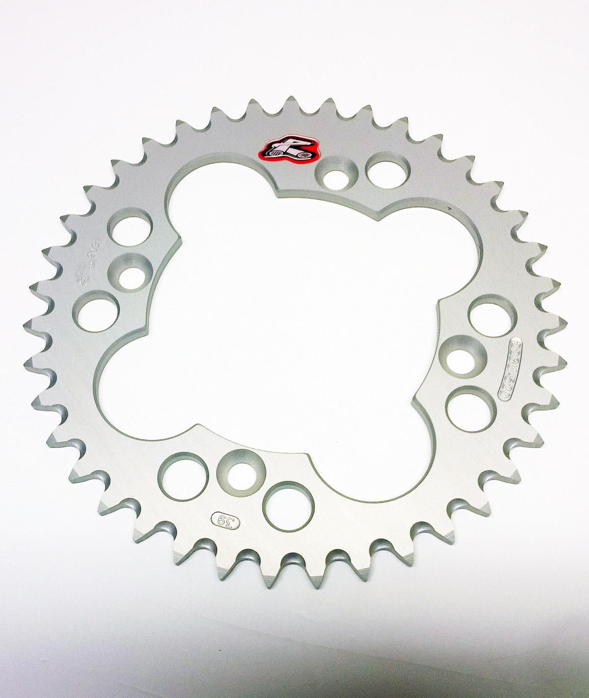 REAR SPROCKET RENTHAL ATV, ULTRALITE 223U-520-39GPSI SILVER