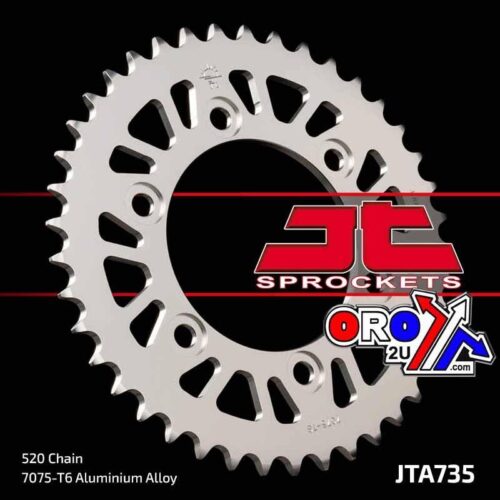 REAR SPROCKET ALLOY SILVER 735, JTA735.40
