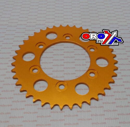 REAR SPROCKET ALLOY GOLD 735