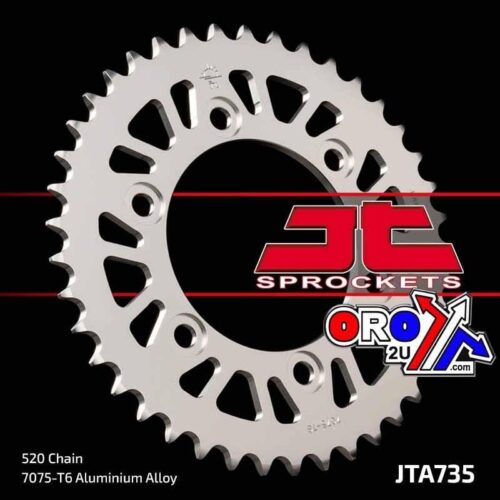 REAR SPROCKET ALLOY SILVER 735, JTA735.41