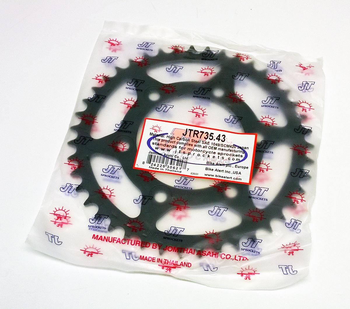 REAR SPROCKET STEEL JTR735.43