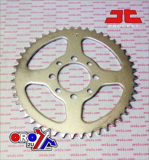 REAR SPROCKET JTR801.47 JT 420 SILVER, STEEL
