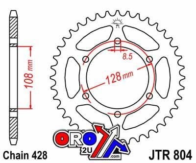 REAR SPROCKET JTR804.45 JT 428