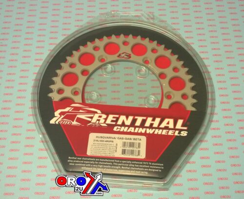 REAR SPROCKET ALLOY RENTHAL, ULTRALITE 216U-520-48GPSI, HUSQVARNA / GASGAS / BETA