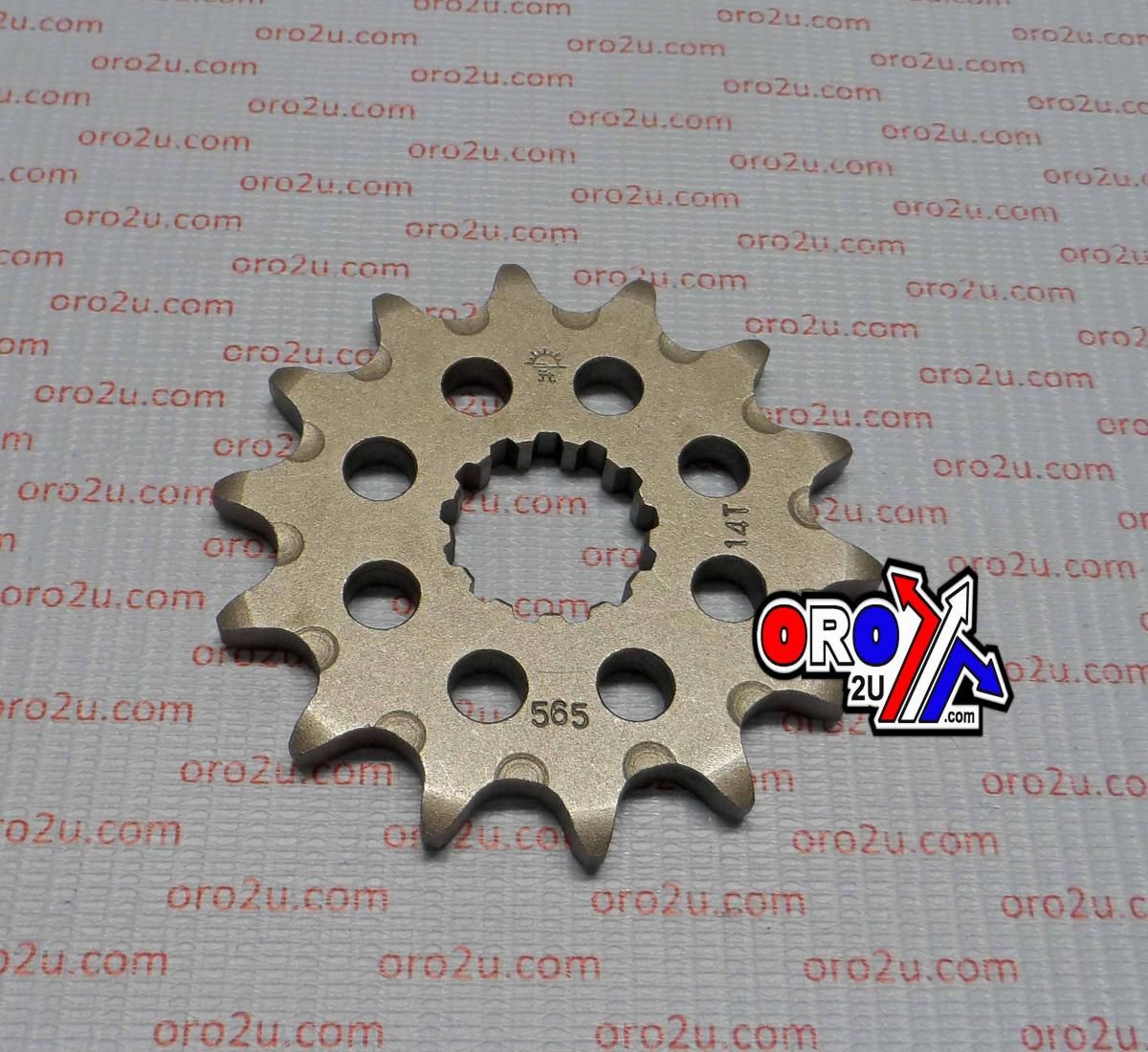 FRONT SPROCKET JTF565.14SC JT, Self-cleaning grooves & Light, SF565-14 - Image 2