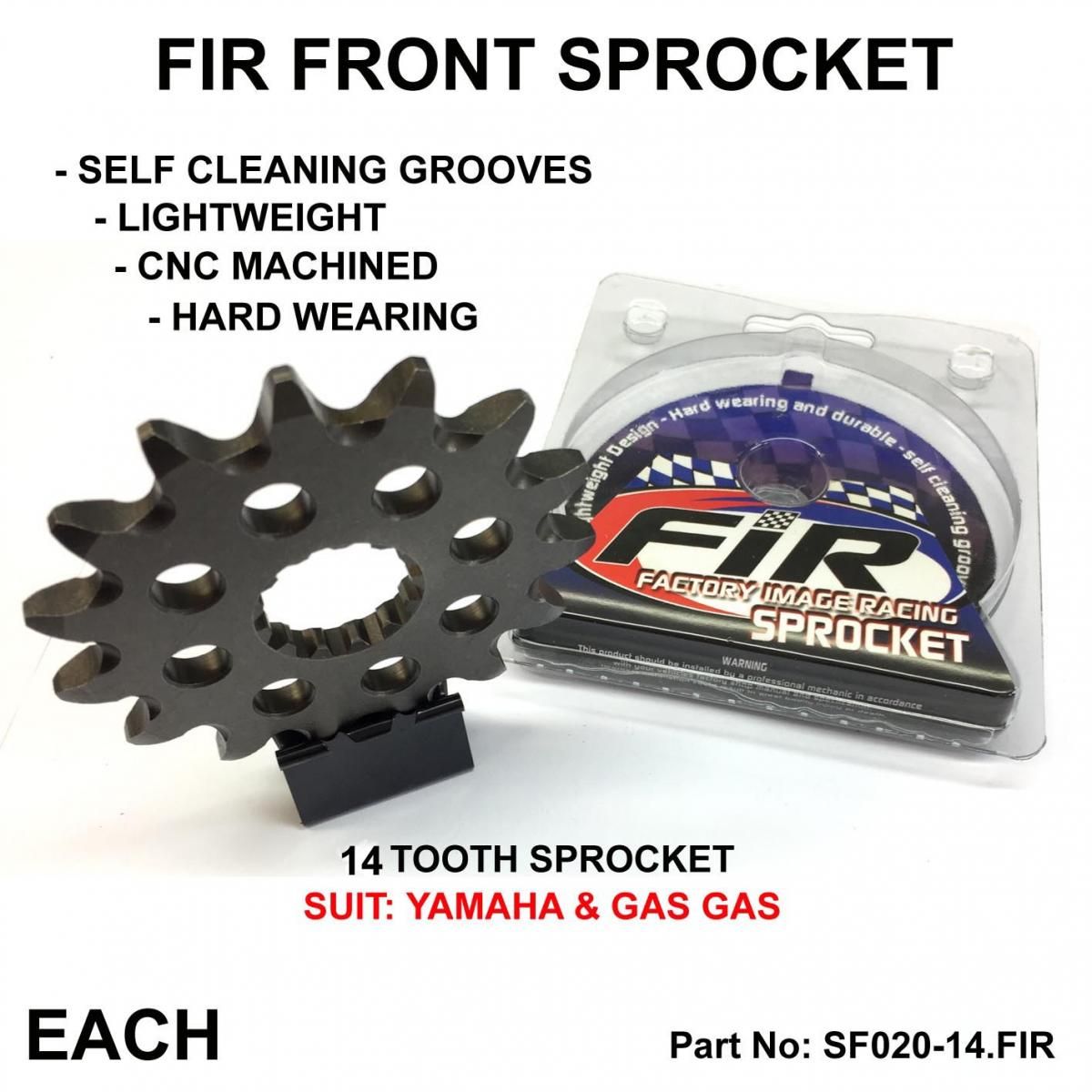 FRONT SPROCKET GROOVE & LIGHT JRF565, JTF565.1.14 SF565-14