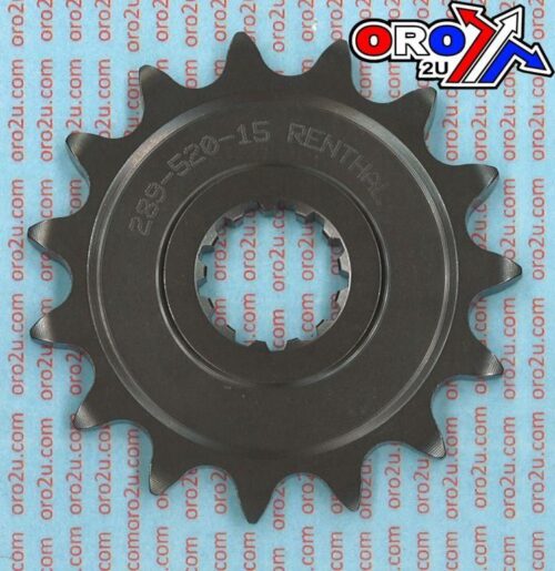 FRONT SPROCKET RENTHAL 289, KAWASAKI/YAMAHA 289-520-15P