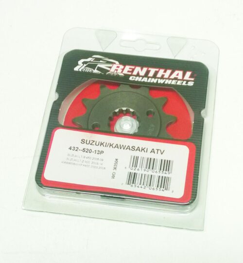 FRONT SPROCKET RENTHAL 432, SUZUKI/KAWASAKI ATV 432–520-13P