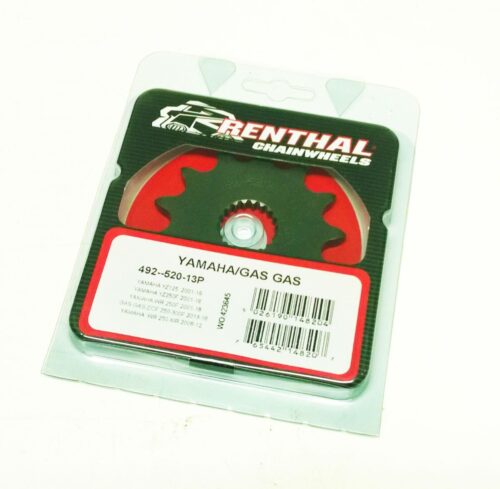 FRONT SPROCKET RENTHAL 492, YAMAHA GASGAS 492-520-13P, 492–520-13P
