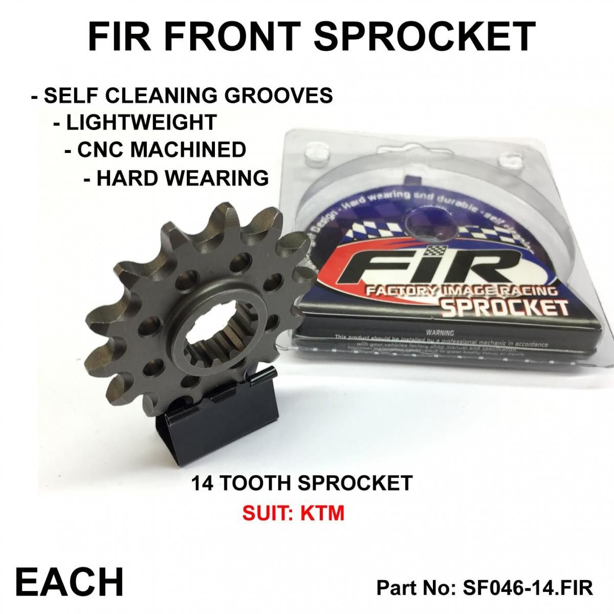 FRONT SPROCKET GROOVE & LIGHT JRF1906, JTF1906.1.14 - Image 3