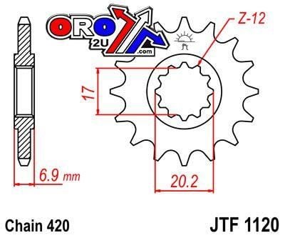 FRONT SPROCKET JTF1120.15 - Image 4