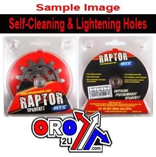 FRONT SPROCKET 1901 RAPTOR LIGHT & SELF CLEANING 50033029013 79233029013 10B-KT1-13