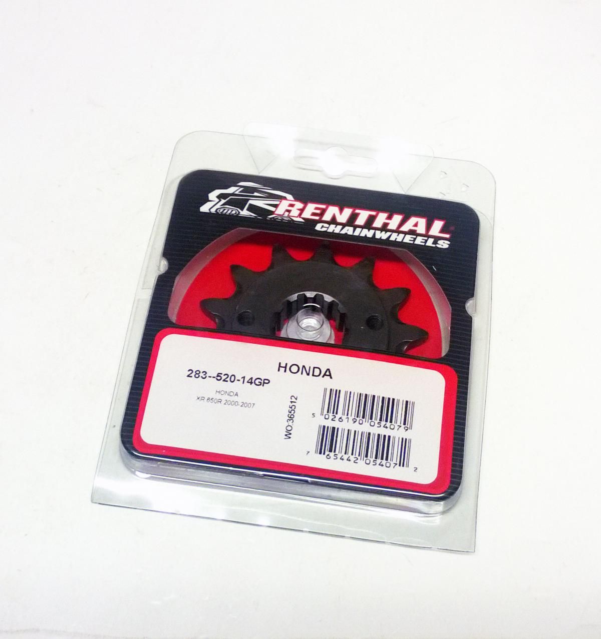 FRONT SPROCKET RENTHAL 283, HONDA 283--520-14GP - Image 2