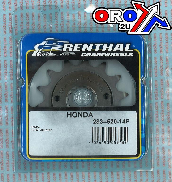 FRONT SPROCKET RENTHAL 283, HONDA 283--520-14GP - Image 4