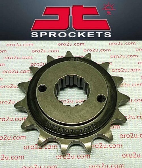 FRONT SPROCKET JTF1307.15RB JT, OE Rubber Cushioned