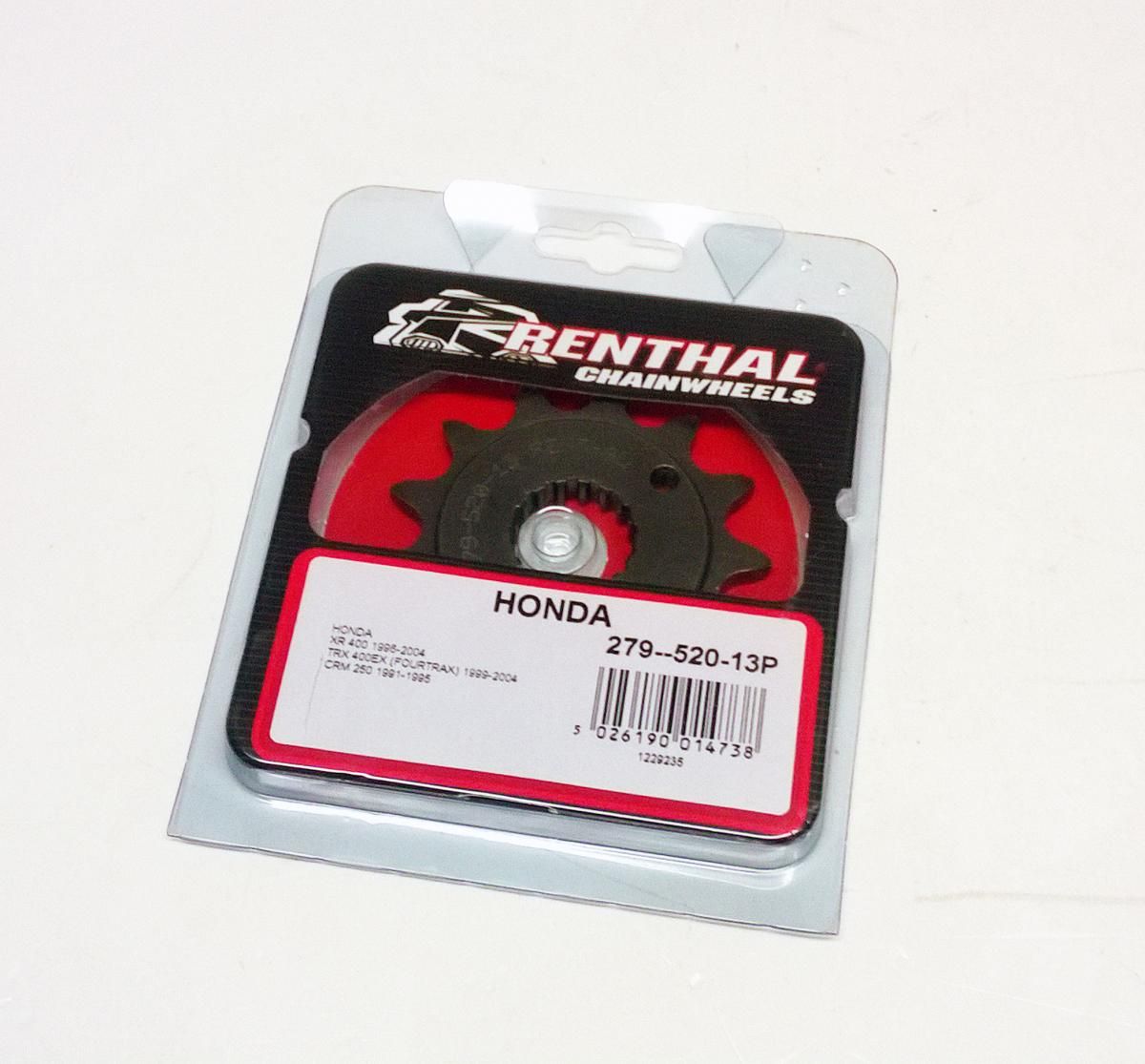 FRONT SPROCKET RENTHAL 279, HONDA 279--520-13P - Image 3