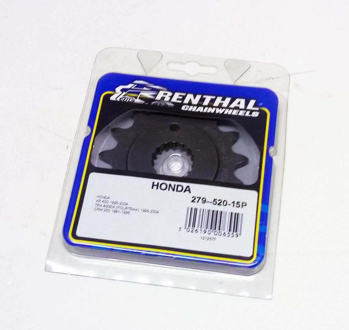 FRONT SPROCKET RENTHAL 279, HONDA 279--520-15P - Image 3