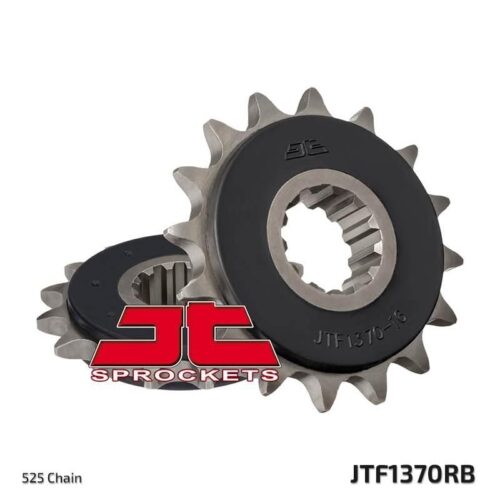FRONT SPROCKET JTF1370.16RB JT, OE Rubber Cushioned