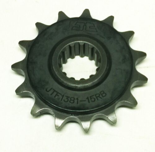 FRONT SPROCKET JTF1381.15RB JT, OE Rubber Cushioned