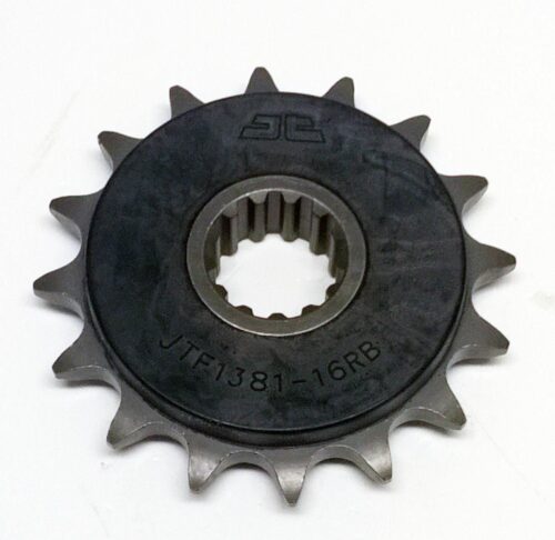 FRONT SPROCKET JTF1381.16RB JT, OE Rubber Cushioned
