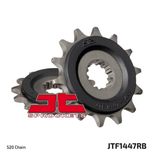 FRONT SPROCKET JTF1447.14RB JT, OE Rubber Cushioned