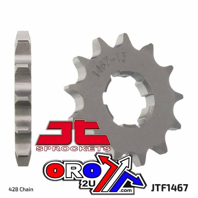 FRONT SPROCKET JTF1467.13 JT, Suzuki TC100 1872-1877 - Image 2