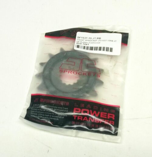 FRONT SPROCKET JTF1537.15RB JT, OE Rubber Cushioned