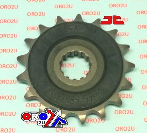 FRONT SPROCKET JTF1537.17RB JT, OE Rubber Cushioned