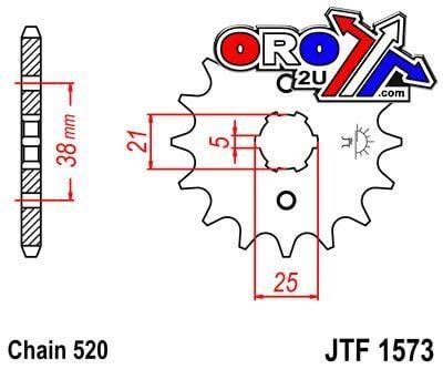 FRONT SPROCKET JTF1573.14 JT
