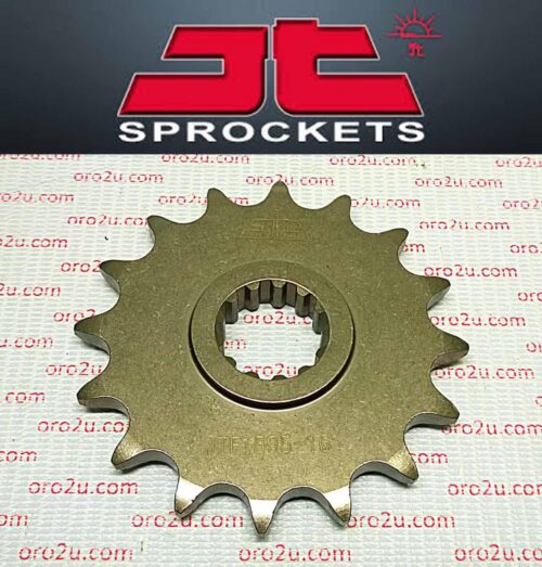 FRONT SPROCKET JTF1595.16RB JT, OE Rubber Cushioned