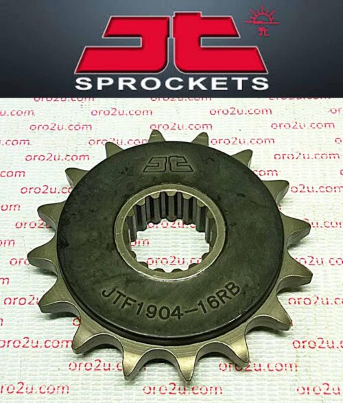 FRONT SPROCKET JTF1904.16RB JT, OE Rubber Cushioned