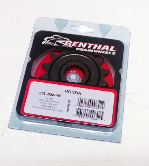 FRONT SPROCKET RENTHAL 253, HONDA 253–520-14P, 253–520-14P