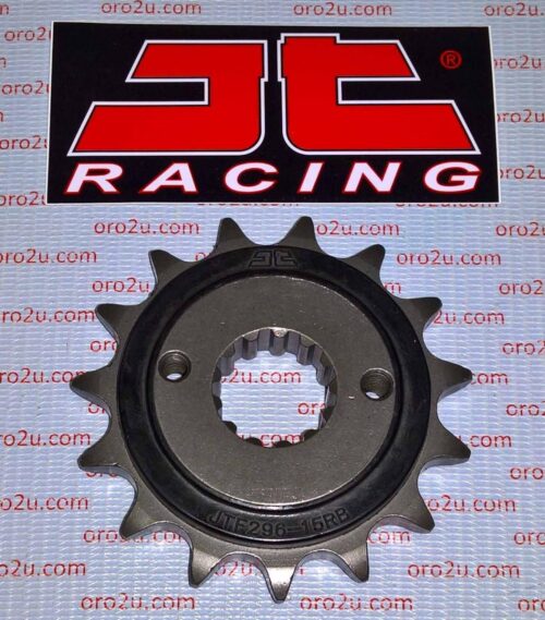 FRONT SPROCKET JTF296.15RB JT, OE Rubber Cushioned