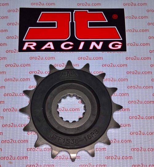 FRONT SPROCKET JTF1536.16RB JT, OE Rubber Cushioned