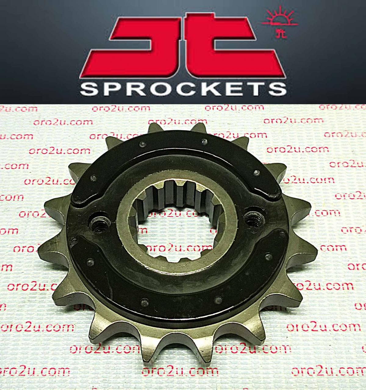 FRONT SPROCKET JTF339.16RB JT, OE Rubber Cushioned - Image 2