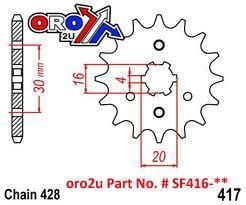 FRONT SPROCKET JTF417.17 JT