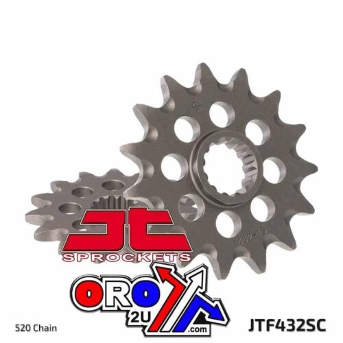 FRONT SPROCKET JTF432.13SC JT, Lightweight Self-Cleaning