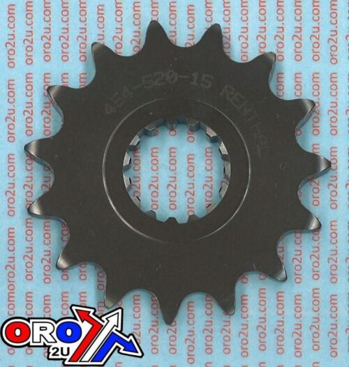 FRONT SPROCKET RENTHAL 454, YAMAHA 454–520-15P, 454–520-15P
